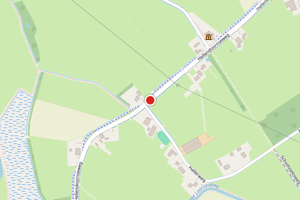 Brandweer-melding op Hellendoornseweg, Hellendoorn op 16 april, kaart-overzicht