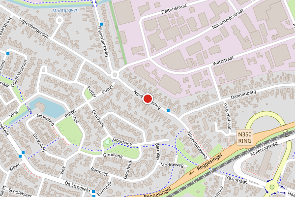Brandweer-melding op Nijverdalseweg, Rijssen op 30 juni, kaart-overzicht
