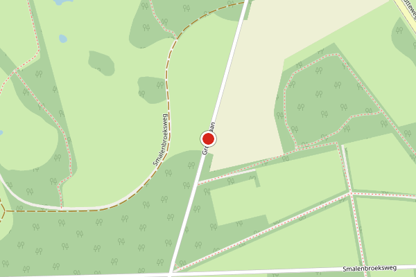 Brandweer-melding op Groenelaan, Enschede op 30 juni, kaart-overzicht