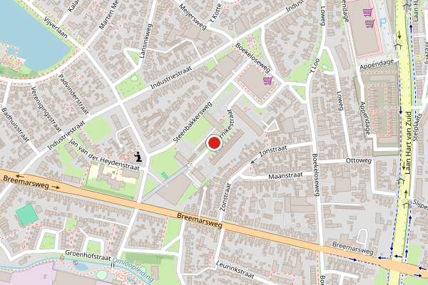 Brandweer-melding op F. Zernikestraat, Hengelo op 2 juli, kaart-overzicht