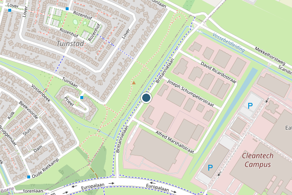 Politie-melding op Brittannielaan, Hengelo op 7 juli, kaart-overzicht