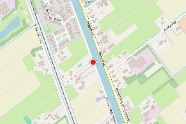 Brandweer-melding op Gerhard Nijlandstraat, Daarlerveen op 11 juli, kaart-overzicht