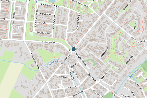 Politie-melding op Schipholtstraat, Enschede op 12 juli, kaart-overzicht