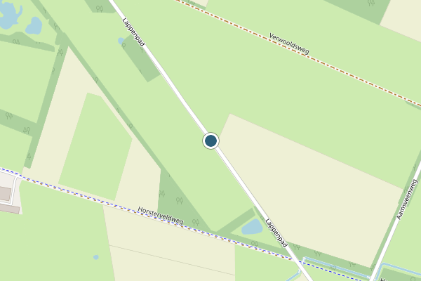 Politie-melding op Lappenpad, Enschede op 12 juli, kaart-overzicht