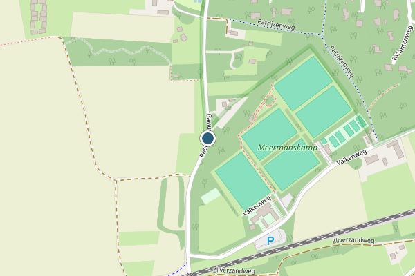 Politie-melding op Reebokkenweg, Holten op 3 april, kaart-overzicht