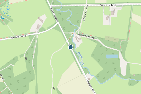Politie-melding op Beldershoekweg, Enschede op 13 juli, kaart-overzicht