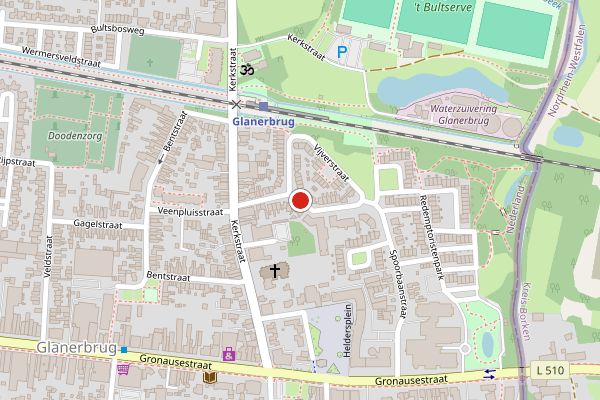 Brandweer-melding op Pastoor Meijerstraat, Enschede op 13 juli, kaart-overzicht