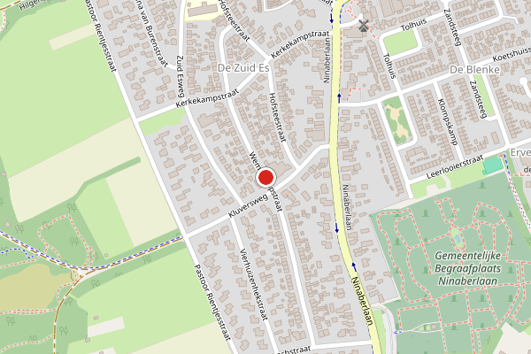 Brandweer-melding op Wemekampstraat, Hellendoorn op 30 maart, kaart-overzicht