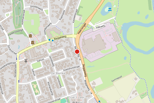 Brandweer-melding op Reggeweg, Hellendoorn op 14 juli, kaart-overzicht