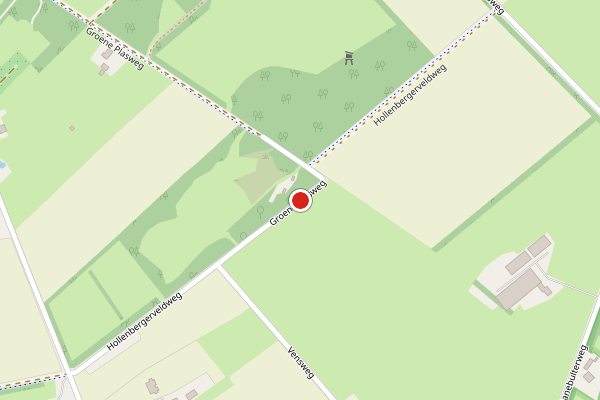 Brandweer-melding op Groene Plasweg, Haaksbergen op 10 mei, kaart-overzicht