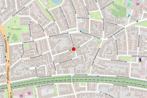 Brandweer-melding op Bremstraat, Enschede op 11 mei, kaart-overzicht