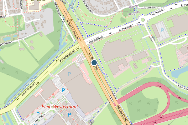 Politie-melding op Rondweg, Hengelo op 22 juli, kaart-overzicht