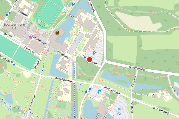 Brandweer-melding op De Veldmaat, Enschede op 23 juli, kaart-overzicht