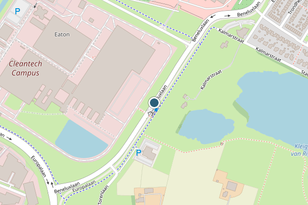 Politie-melding op Beneluxlaan, Hengelo op 12 mei, kaart-overzicht