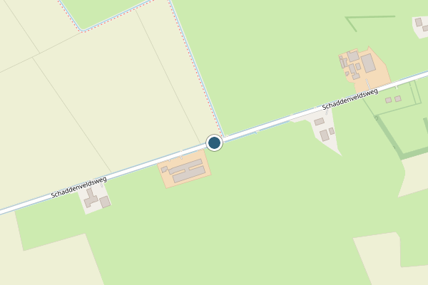 Politie-melding op Schaddenveldsweg, Hellendoorn op 25 april, kaart-overzicht