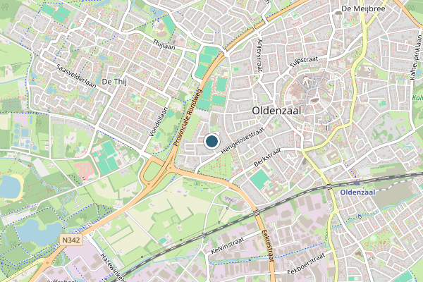 Politie-melding op Reininksweg Deurningen, Oldenzaal op 29 juni, kaart-overzicht
