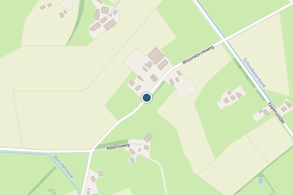 Politie-melding op Wissinkbrinkweg, Haaksbergen op 15 juni, kaart-overzicht