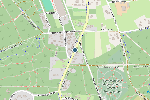 Politie-melding op de Joncheerelaan, Hellendoorn op 17 mei, kaart-overzicht