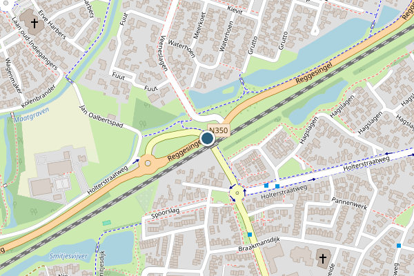 Politie-melding op Rijssen op 1 juli, kaart-overzicht