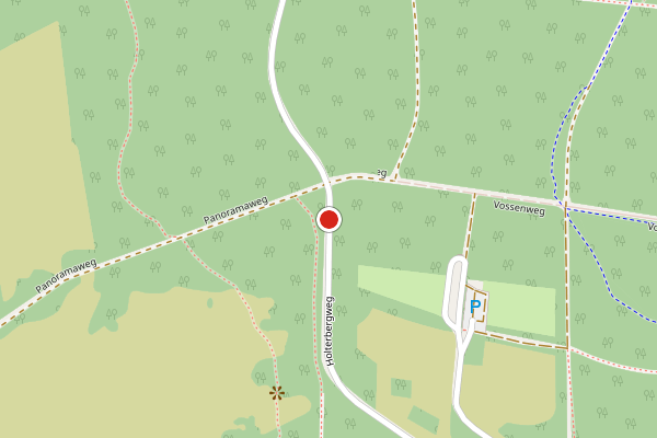 Brandweer-melding op Holterbergweg, Holten op 21 juni, kaart-overzicht