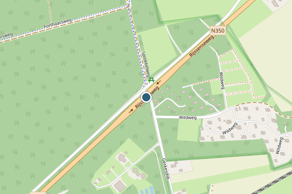 Politie-melding op Rijssenseweg, Holten op 17 juni, kaart-overzicht
