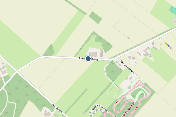 Politie-melding op Binnenveldweg, Haaksbergen op 16 mei, kaart-overzicht