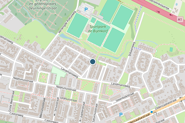 Politie-melding op Raoul Wallenbergstraat, Hengelo op 18 mei, kaart-overzicht