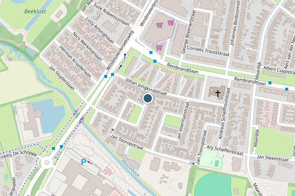Politie-melding op Willem van Konijnenburgstraat, Almelo op 18 mei, kaart-overzicht