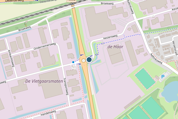 Politie-melding op Keizersweg, Holten op 19 mei, kaart-overzicht