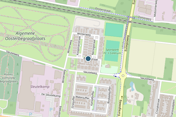 Politie-melding op Beursstraat, Enschede op 26 april, kaart-overzicht