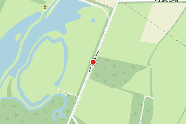 Brandweer-melding op Woolderbroekweg, Hengelo op 21 mei, kaart-overzicht