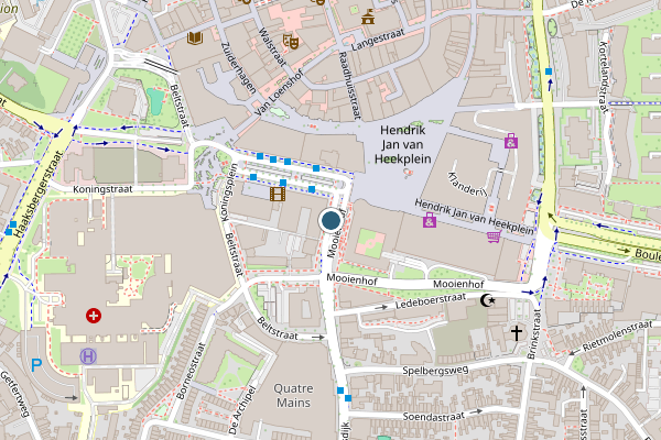 Politie-melding op Mooienhof, Enschede op 27 april, kaart-overzicht