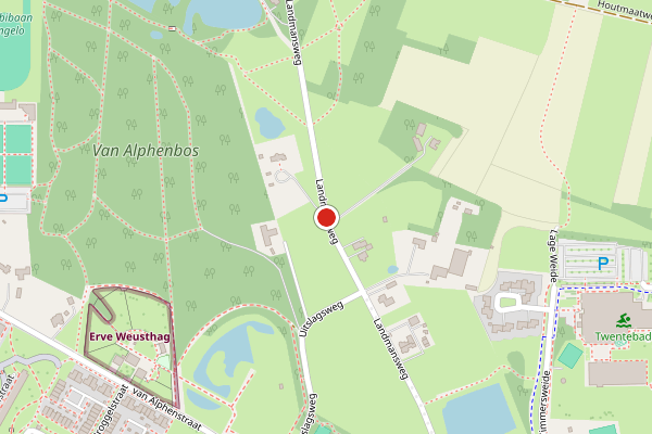 Brandweer-melding op Landmansweg, Hengelo op 27 april, kaart-overzicht