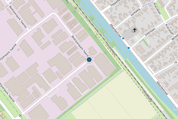 Politie-melding op Bedrijvenpark Twente, Almelo op 27 mei, kaart-overzicht