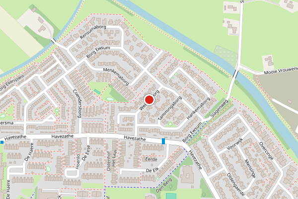 Brandweer-melding op Wedderborg, Almelo op 29 mei, kaart-overzicht