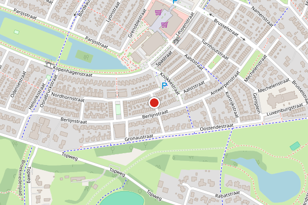 Brandweer-melding op Munsterstraat, Hengelo op 29 mei, kaart-overzicht