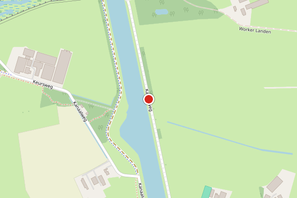 Brandweer-melding op Kanaalweg, Almelo op 28 april, kaart-overzicht