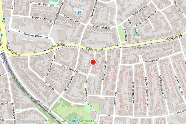 Brandweer-melding op Dotterbloemstraat, Almelo op 31 mei, kaart-overzicht