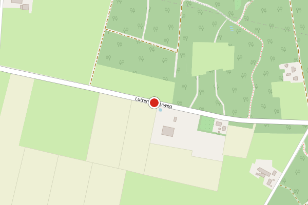 Brandweer-melding op Luttenbergerweg, Haarle op 1 juni, kaart-overzicht