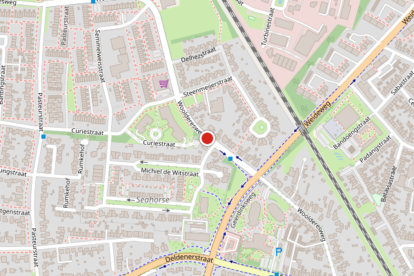Brandweer-melding op Woolderesweg, Hengelo op 3 juni, kaart-overzicht