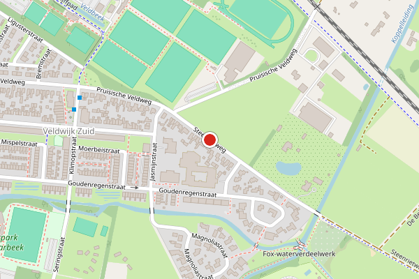 Brandweer-melding op Steenrietweg, Hengelo op 4 juni, kaart-overzicht