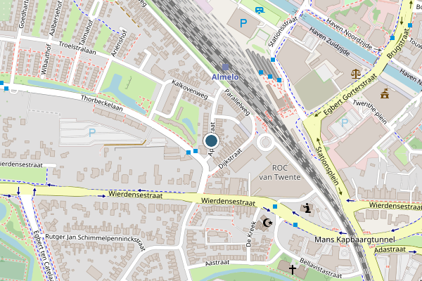 Politie-melding op Appelstraat, Almelo op 4 juni, kaart-overzicht