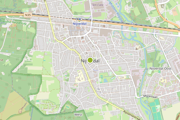 Ambulance-melding op Nijverdal op 5 juni, kaart-overzicht