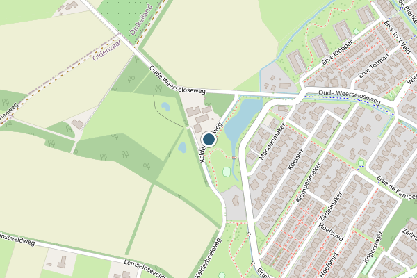 Politie-melding op Kalderhoekweg, Oldenzaal op 6 juni, kaart-overzicht