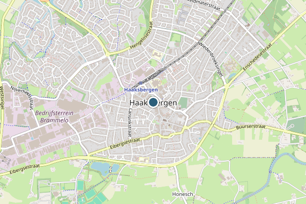 Politie-melding op Haaksbergen op 1 mei, kaart-overzicht
