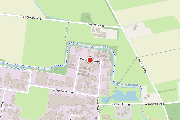 Brandweer-melding op Jaargetijdenweg, Enschede op 8 juni, kaart-overzicht