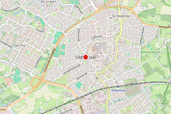 Brandweer-melding op Bleckmann Hanzepoort, Oldenzaal op 11 juni, kaart-overzicht