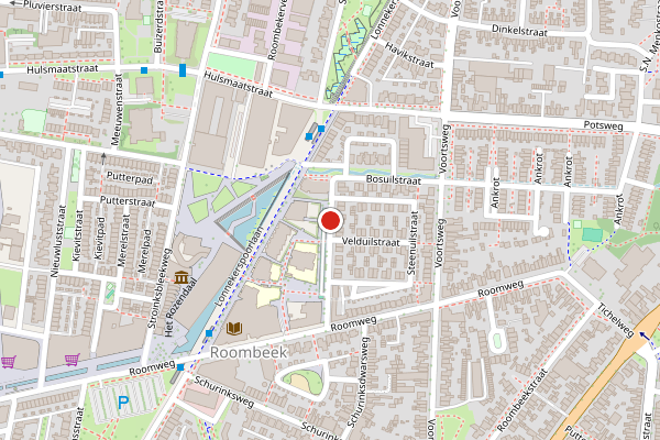 Brandweer-melding op Bosuilstraat, Enschede op 11 juni, kaart-overzicht
