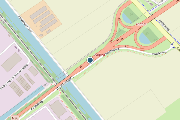 Politie-melding op Almelo op 12 juni, kaart-overzicht