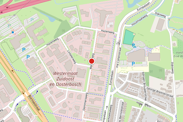 Brandweer-melding op Welbergweg, Hengelo op 3 mei, kaart-overzicht